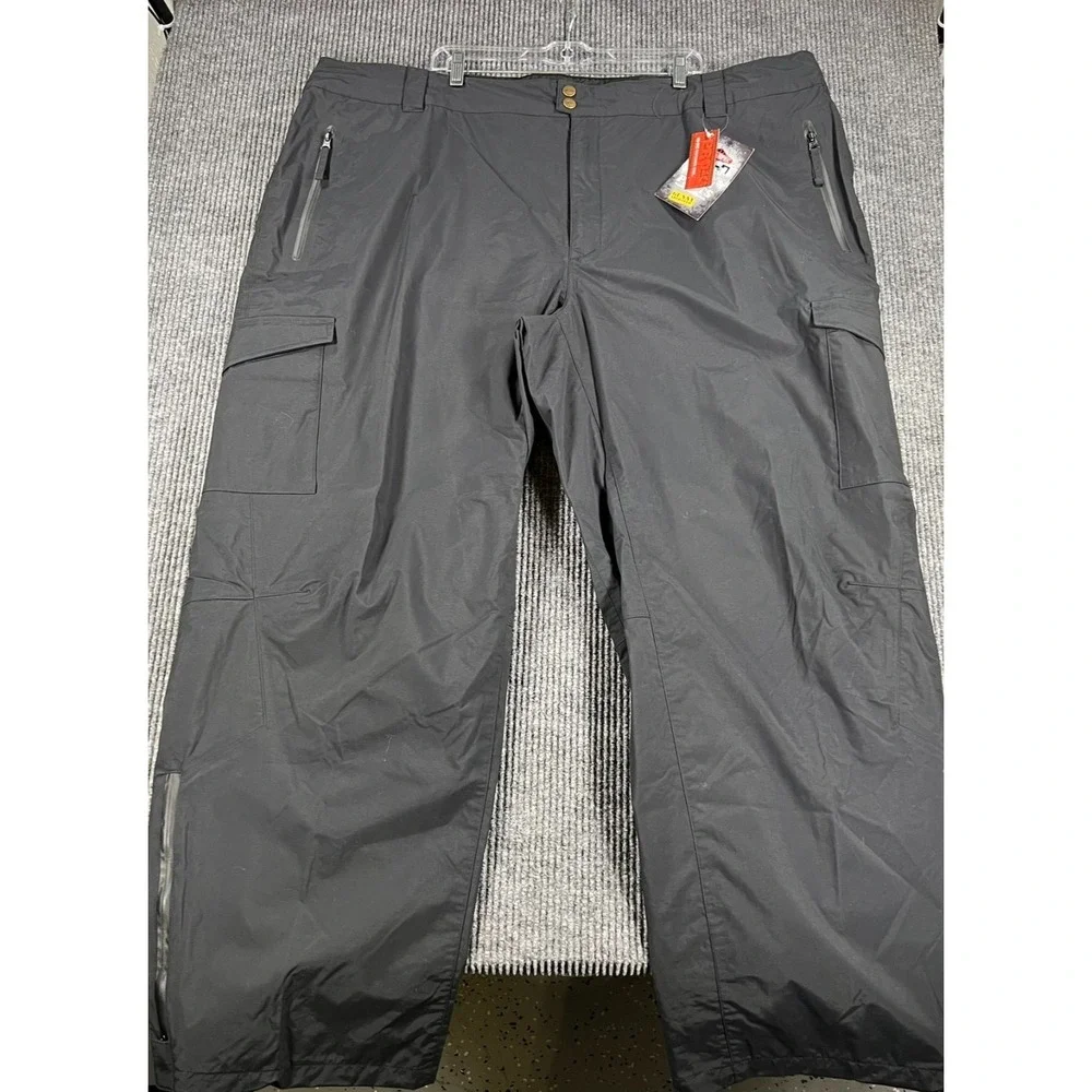 Tru Spec 24-7 Rain Pants Mens Size 4XL Blue Cargo Pockets‎ Utility Work New